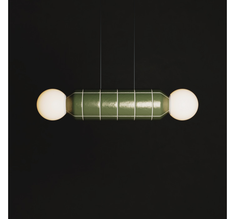 Подвесной светильник NAVAZI MONOCHROME medium horizontal lamp1